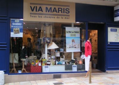 Agencement d’une boutique de décoration à DINARD