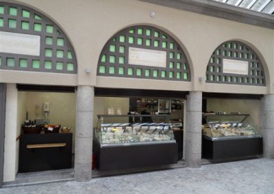 Création d’une fromagerie dans les halles.