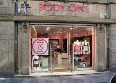 Agencement d’une boutique de lingerie à Saint-Malo